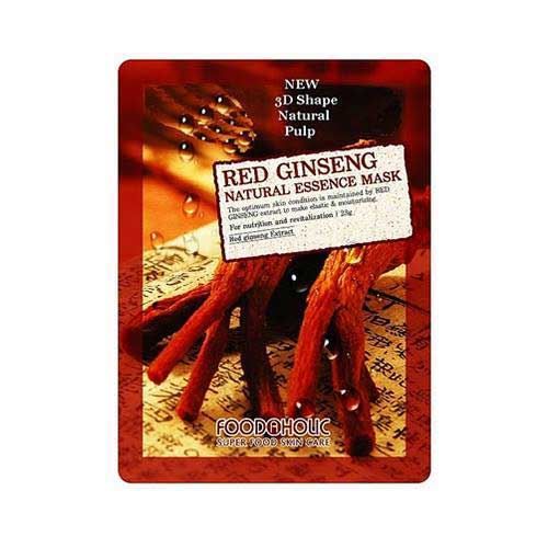 Mặt nạ giấy 3D Foodaholic Natural Essence Mask 20g vừa khít với khuôn mặt dưỡng ẩm căng da