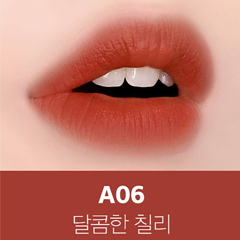 Son kem lì Black rouge AirFit Velvet 10g full version cho lớp môi mềm mịn