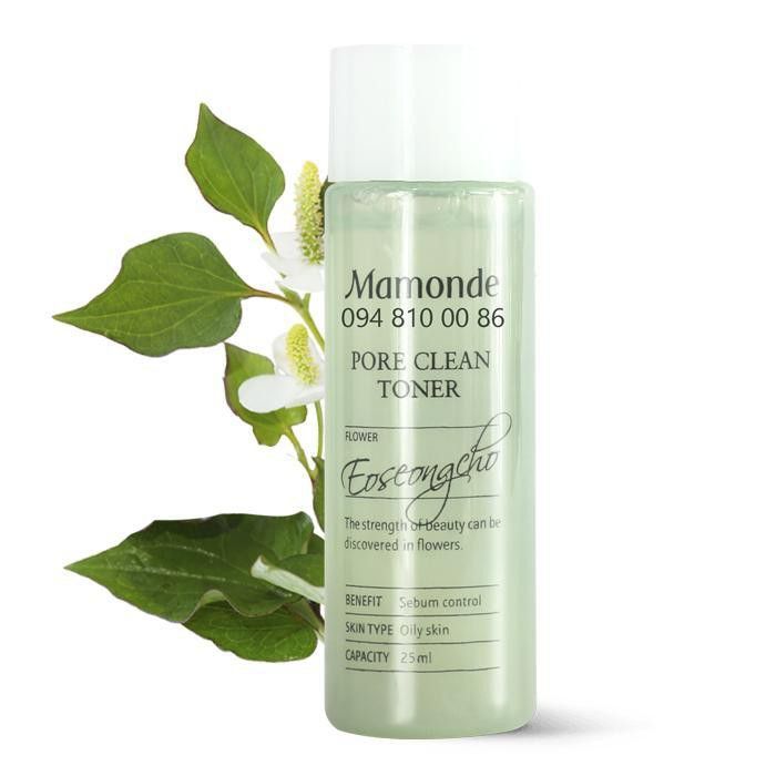 Nước hoa hồng Mamonde 250ml giúp dưỡng ẩm và cân bằng da