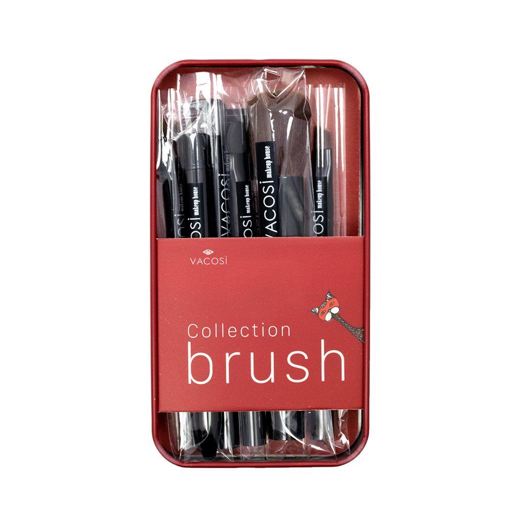 Cọ Vacosi My Darling Travel Brush Set 6 cây cho các bước trang điểm trở nên dễ dàng hơn