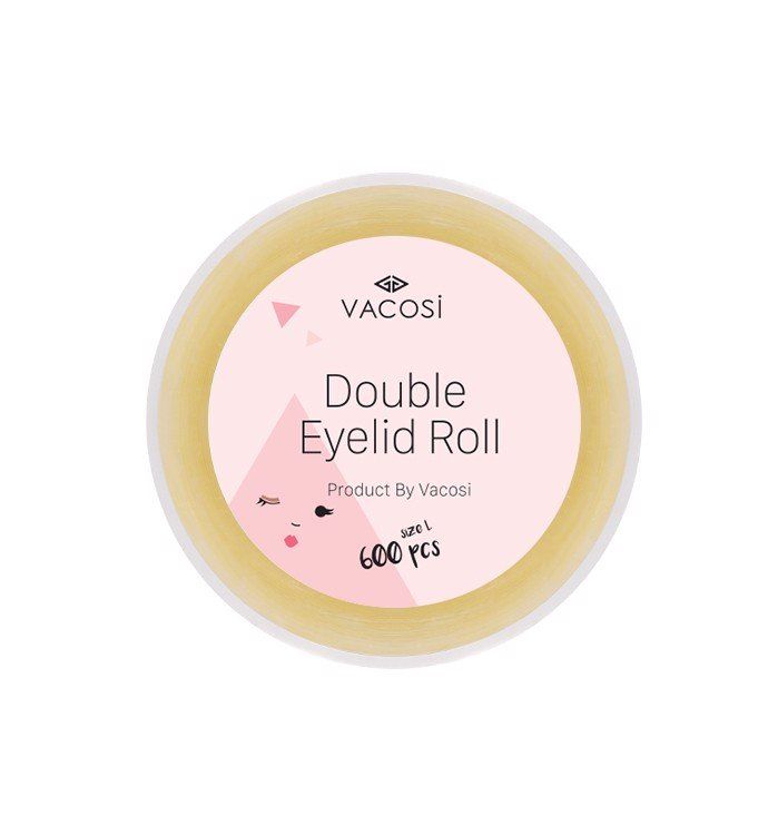 Cuộn 600 miếng dán kích mí Vacosi Double Eyelid Roll VM17 thiết kế mỏng tiện lợi tự nhiên