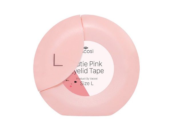 Cuộn 280 miếng dán kích mí Vacosi Cutie Pink Eyelid Tape VM18 dính chắc chắn dễ dùng