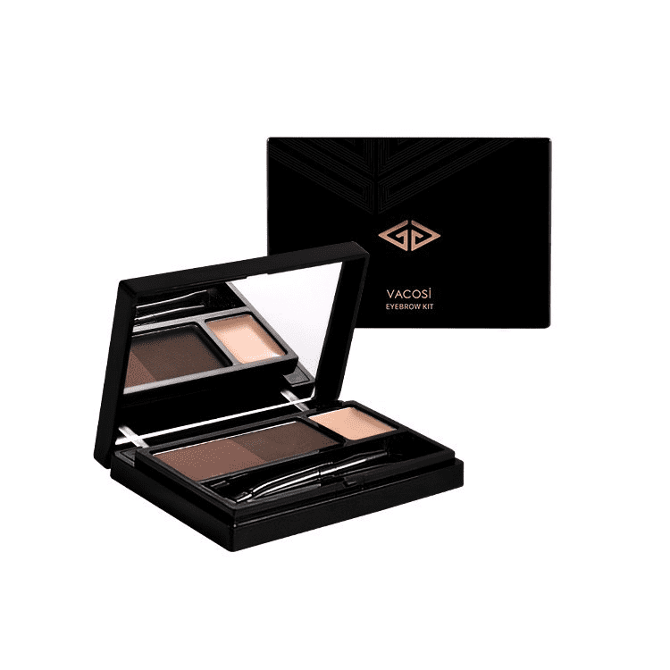 Bộ kit vẽ mày Vacosi Powder + Concealer Eyebrow Kit VM08 7.5g chất bột mịn lì dễ tán