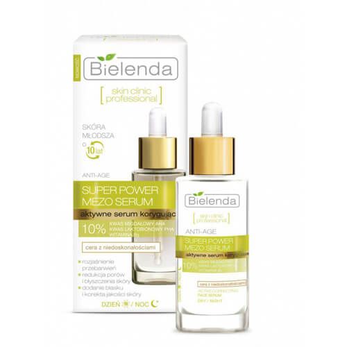 Serum Bielenda Super Power Mezo 30ml dưỡng trắng chống lão hóa da