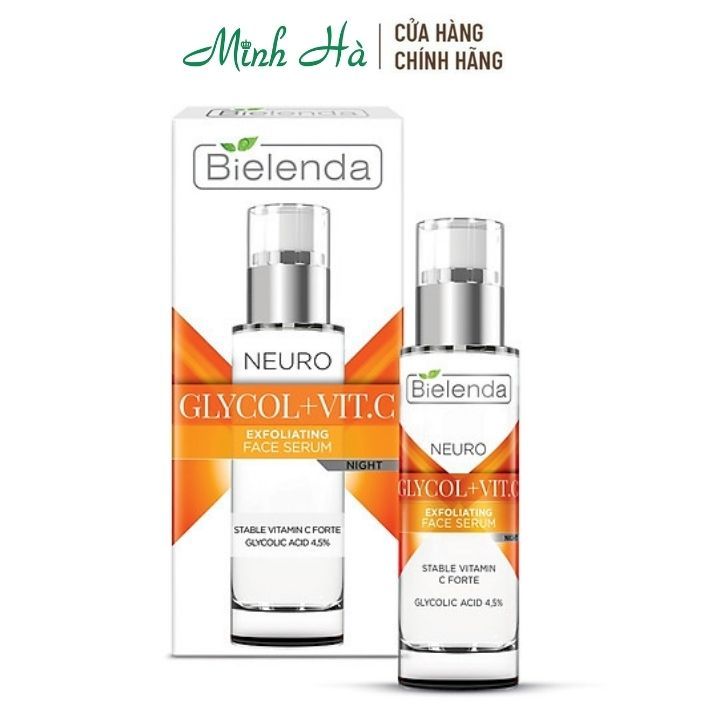 Serum Bielenda Super Power Mezo 30ml dưỡng trắng chống lão hóa da