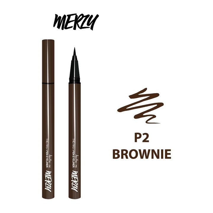 Bút kẻ mắt nước Merzy Another Me The First Pen Eyeliner 0.5g mực ra đều lâu trôi