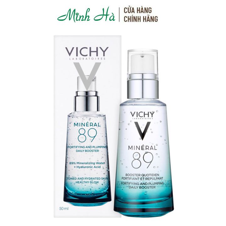 Serum Vichy Mineral 89 30ml dưỡng ẩm phục hồi và làm dịu da