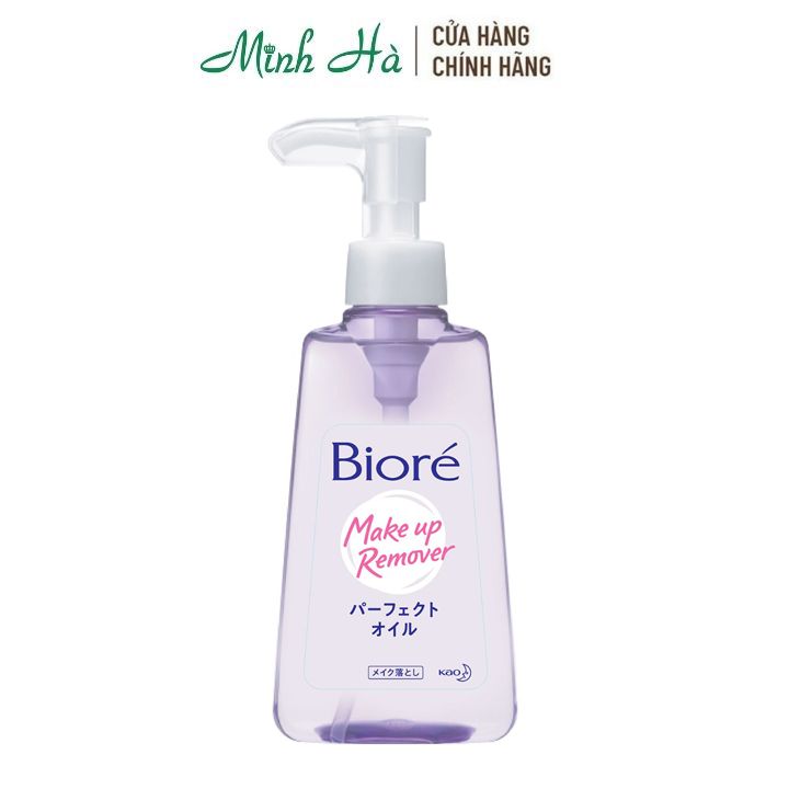 Dầu tẩy trang Biore Make-up Remover 150ml giúp làm sạch lớp trang điểm dày
