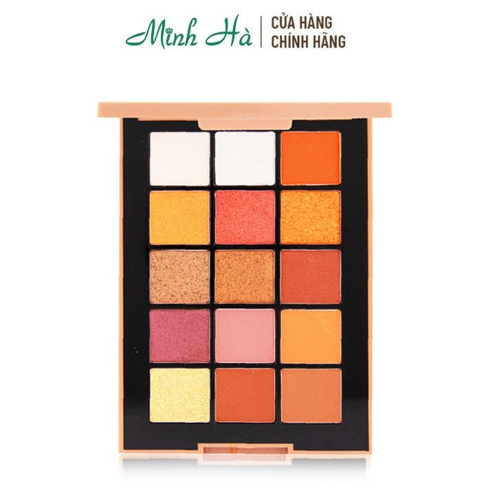 Bảng phấn mắt Sivanna Colors Maverick Eyeshadow Palette HF5026 20g lên màu chuẩn bám lâu