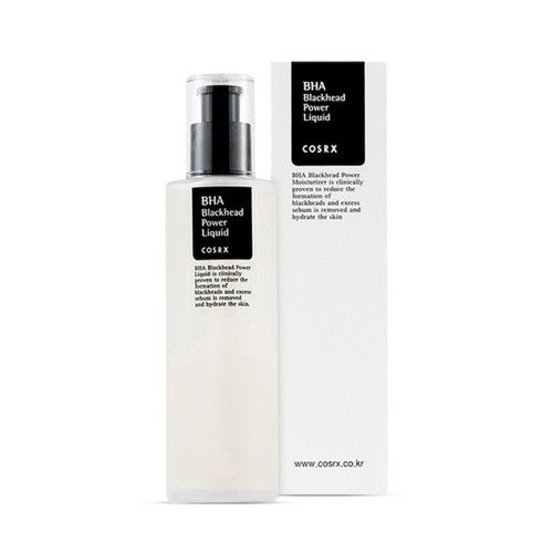 Toner Cosrx BHA Blackhead Power Liquid 50ml hỗ trợ làm giảm mụn đầu đen tẩy tế bào chết hóa học