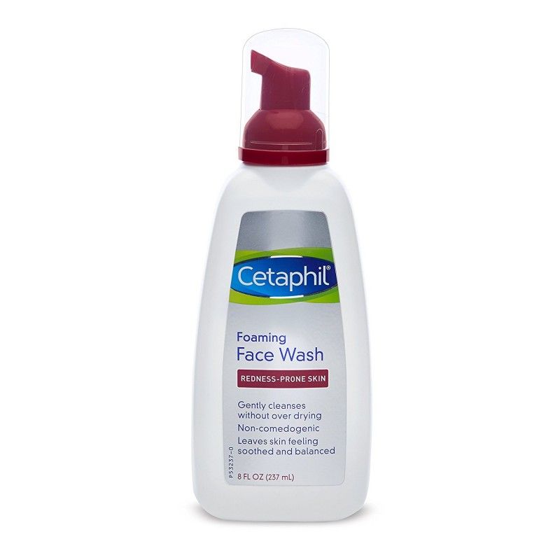 Sữa rửa mặt Cetaphil Foaming Face Wash Redness Prone Skin 237ml dành cho da nhạy cảm