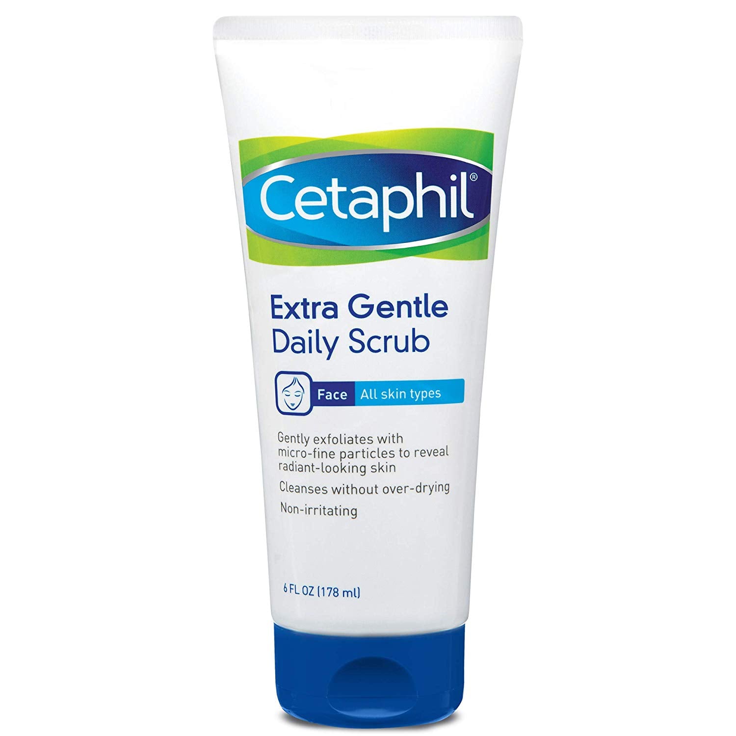 Sữa rửa mặt tẩy da chết Cetaphil Extra Gentle Daily Scrub 178ml giúp sạch sâu, sáng da