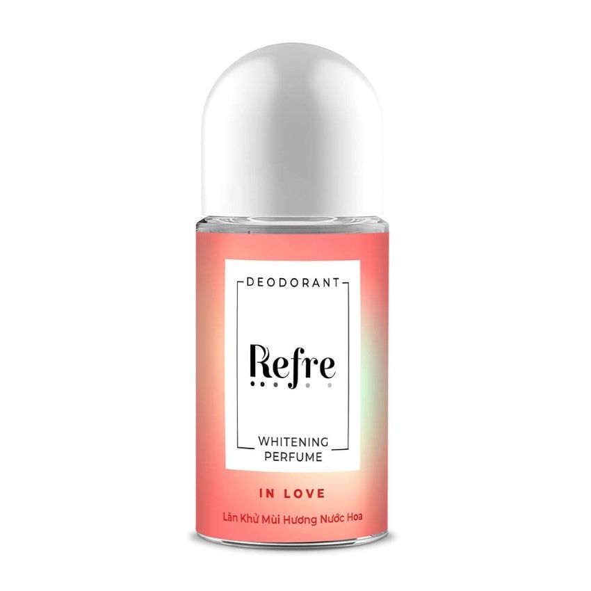 Lăn khử mùi hương nước hoa Refre Deodorant Whitening Perfume 40ml khử mùi hiệu quả khô thoáng suốt ngày dài
