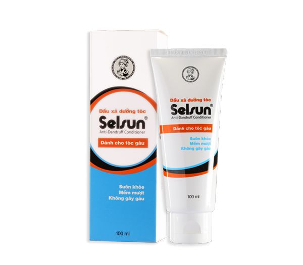 Dầu xả dưỡng tóc Selsun Anti Dandruff Conditioner 100ml dành cho tóc gàu