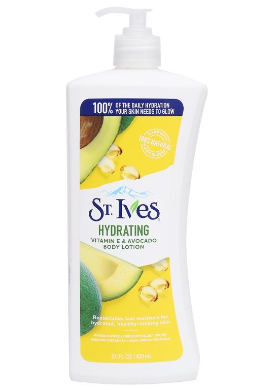 Sữa dưỡng thể St.Ives Body Lotion 621ml giúp da trắng, ẩm mịn màng