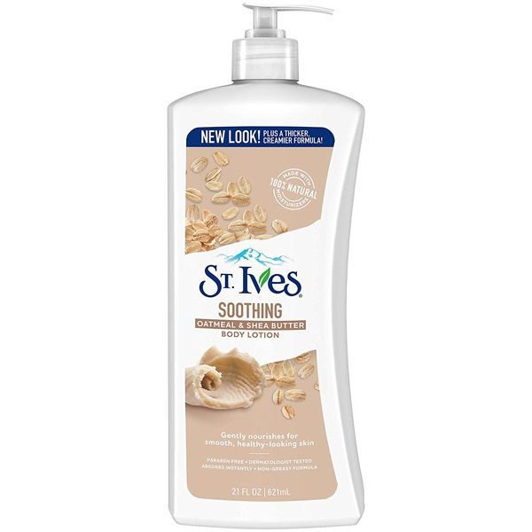 Sữa dưỡng thể St.Ives Body Lotion 621ml giúp da trắng, ẩm mịn màng