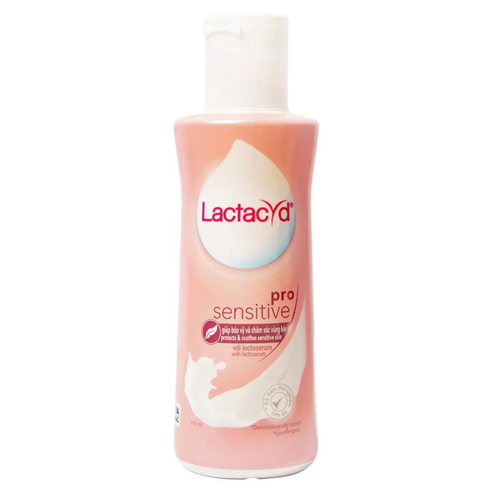 Dung dịch vệ sinh phụ nữ Lactacyd 250/500ml dịu nhẹ kể cả với da nhạy cảm