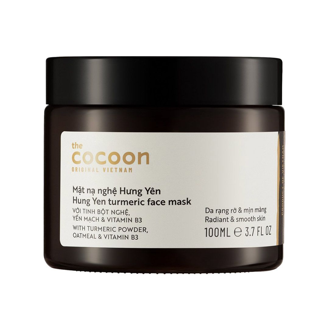 Mặt nạ nghệ Hưng Yên Cocoon turmeric face mask 30ml giúp mờ thâm, đều màu da