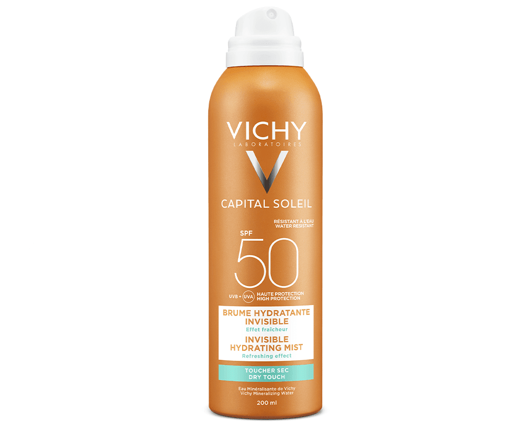 Xịt chống nắng toàn thân Vichy Captial Soleil SPF50 200ml lâu trôi bảo vệ da hiệu quả