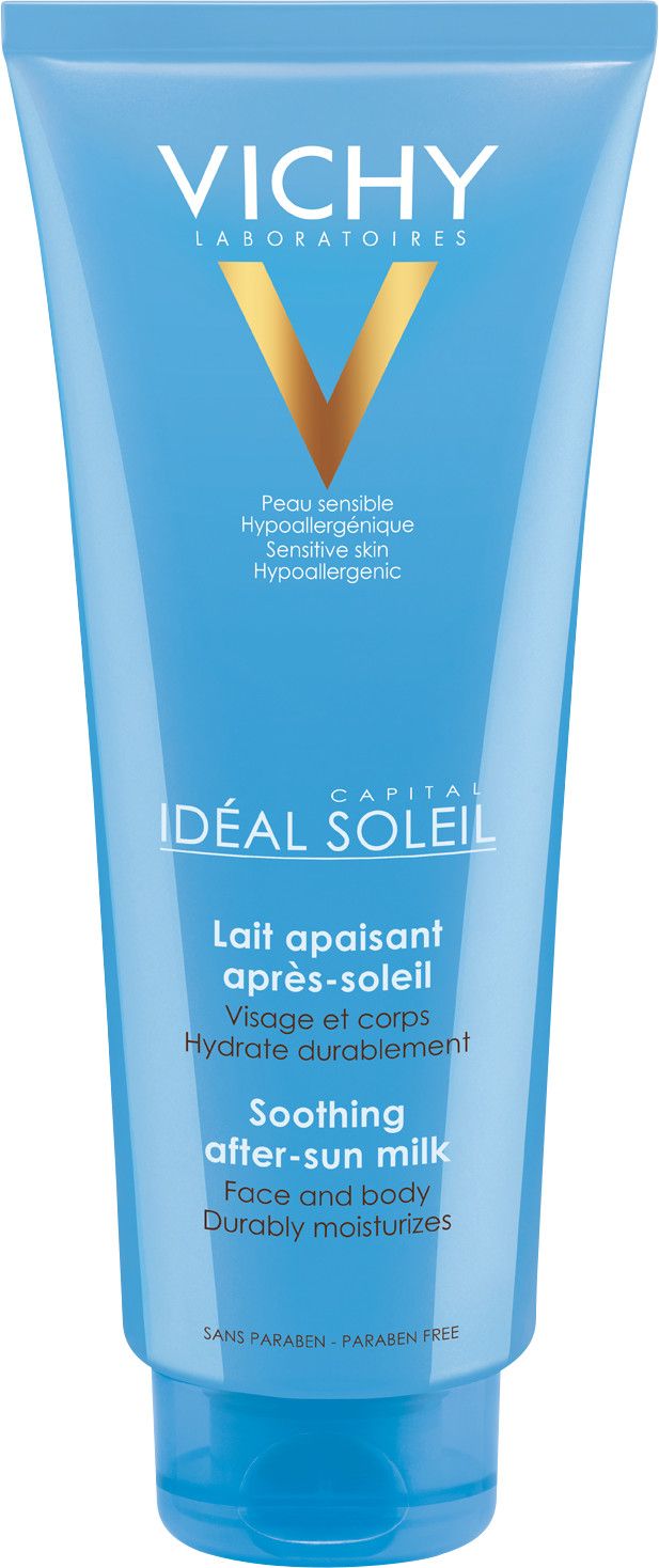Kem dưỡng Vichy Capital Ideal Soleil Soothing After-Sun Milk 100ml giúp dưỡng ẩm phục hồi da