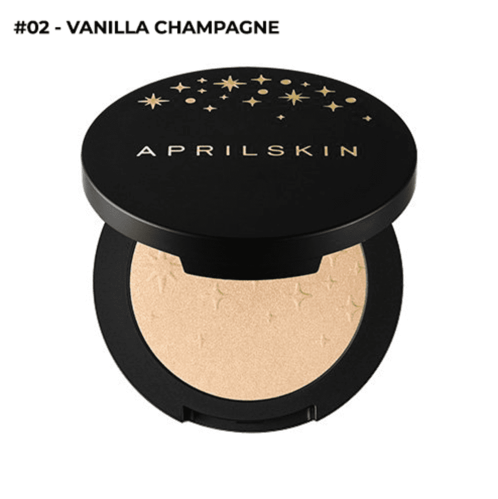 Phấn bắt sáng AprilSkin Perfect Magic Shine Highlighter 5g bám lâu bắt sáng hiệu quả