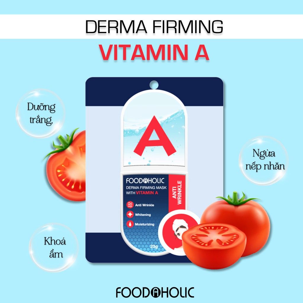 Mặt nạ Foodaholic Essential Mask 23g các loại nhiều dưỡng chất giữ ẩm và tái tạo làn da
