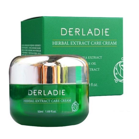 Kem dưỡng Derladie Herbal Extract Cream 50ml giúp giảm mụn làm dịu da tức thì