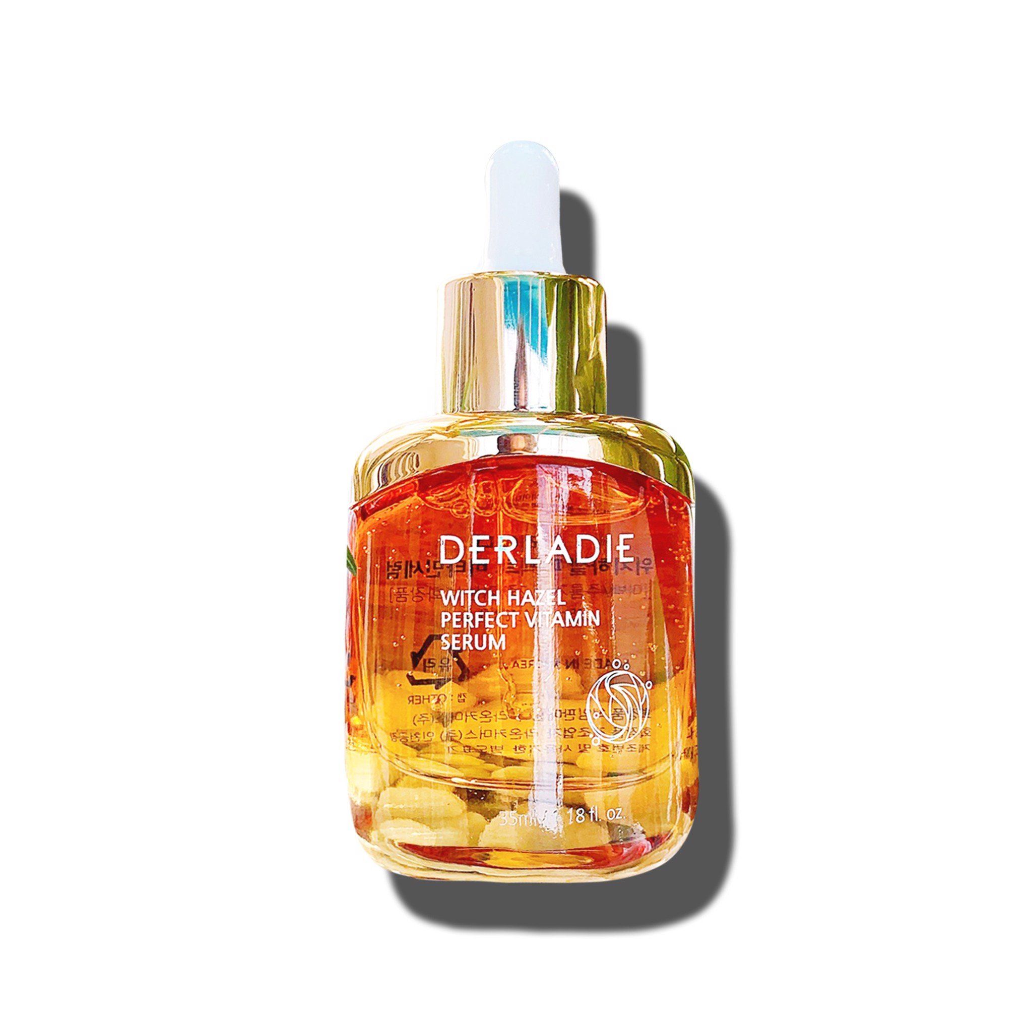 Serum Derladie Witch Hazel Perfect Vitamin Serum 35ml chiết xuất cây phỉ giúp giảm mụn