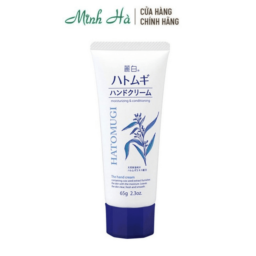 Kem dưỡng da tay Hatomugi The Hand Cream 65g chiết xuất hạt ý dĩ cấp ẩm cho da tay