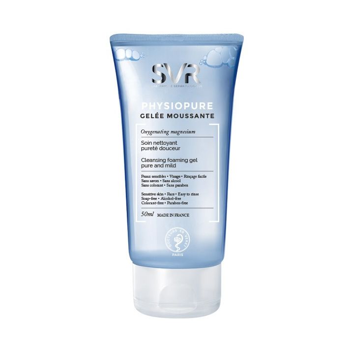Gel rửa mặt SVR Sebiaclear + Physiopure Gelee + Topialyse Lavant 400ml giúp làm sạch sâu, kiểm soát dầu và ngăn mụn
