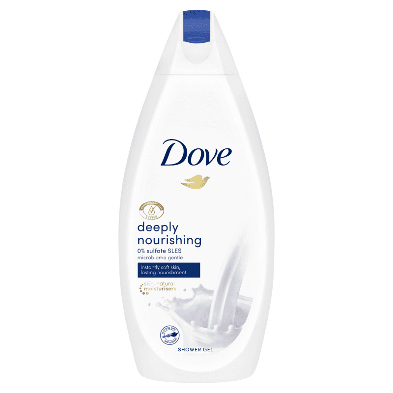 Sữa tắm dove 500ml giúp làm sạch, dưỡng ẩm và nuôi dưỡng làn da từ bên trong thích hợp cho mọi loại da