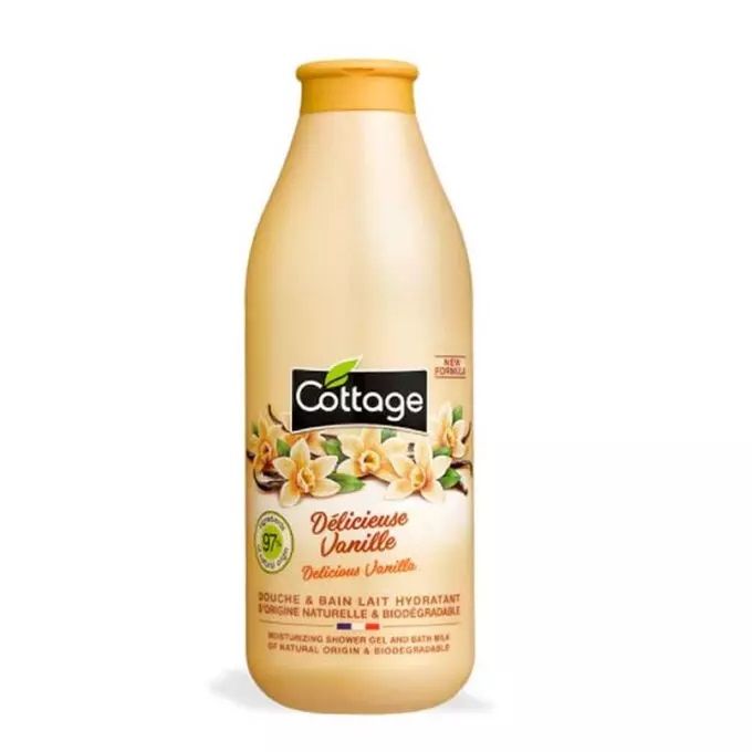Sữa tắm Cottage Pháp 750ml dưỡng ẩm, trắng da