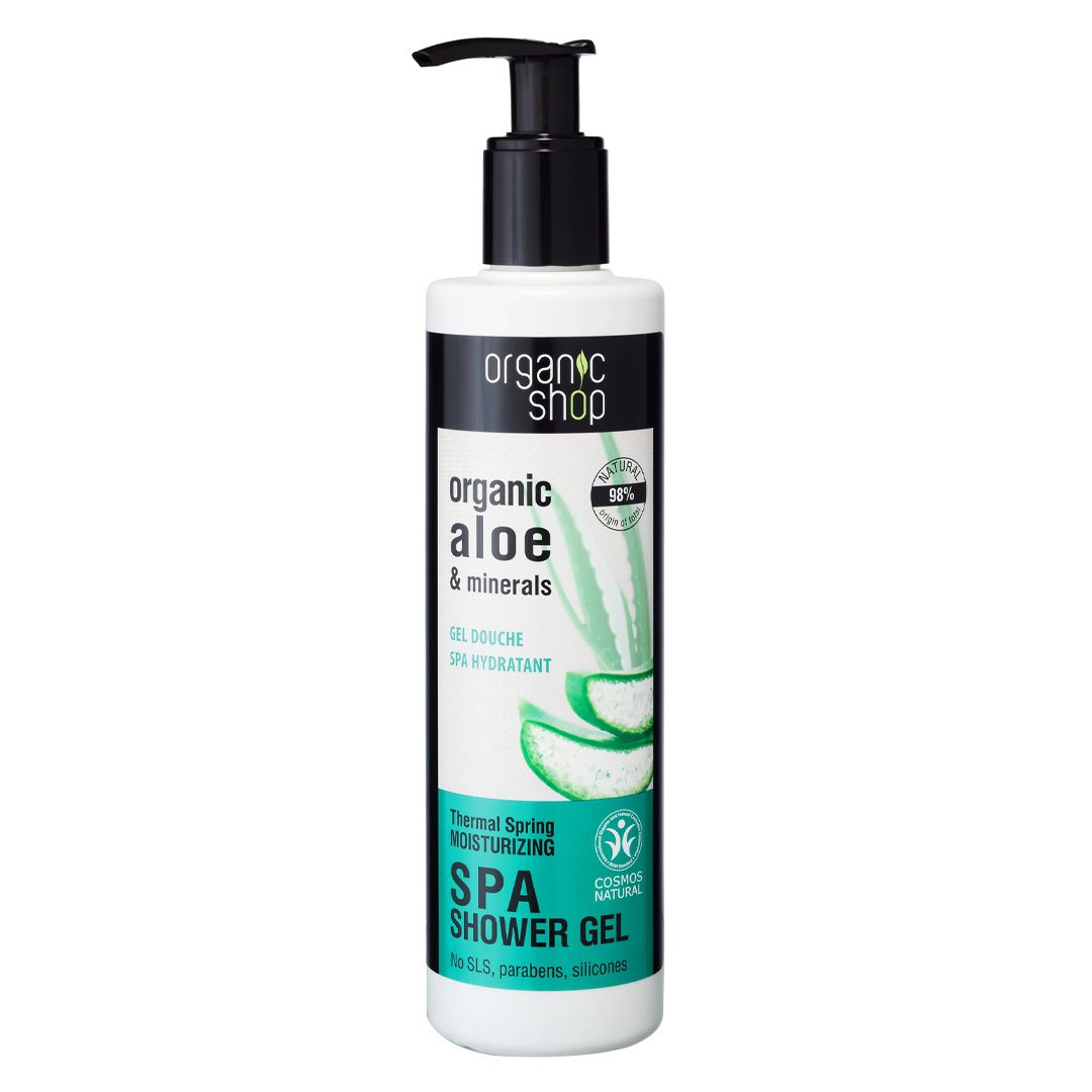 Sữa tắm Organic Shop dạng gel 280ml giúp nuôi dưỡng làn da mềm mại
