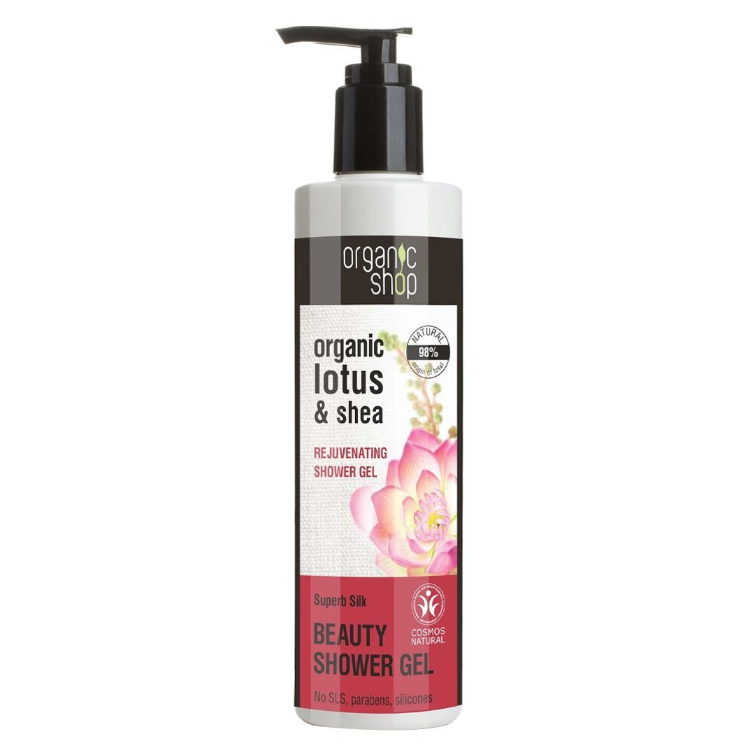 Sữa tắm Organic Shop dạng gel 280ml giúp nuôi dưỡng làn da mềm mại