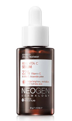 Tinh chất Neogen Dermalogy Real Vita C Serum 22% 5% Niacinamide 32g giúp sáng da giảm thâm dưỡng ẩm da