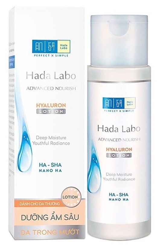 Dung dịch dưỡng ẩm tối ưu da thường Hada Labo Advanced Nourish 170ml dưỡng ẩm da, làm sáng da, tăng cường độ đàn hồi