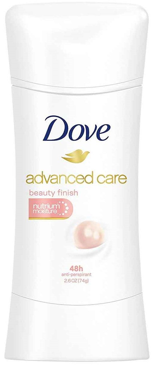 Lăn khử mùi dạng sáp Dove Advanced Care 48h 74ml giúp dưỡng trắng và làm mềm vùng da dưới cánh tay