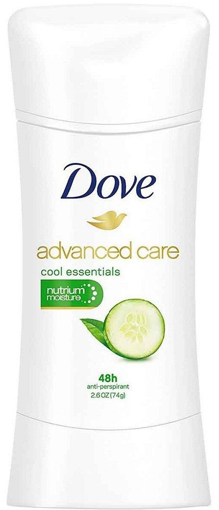Lăn khử mùi dạng sáp Dove Advanced Care 48h 74ml giúp dưỡng trắng và làm mềm vùng da dưới cánh tay