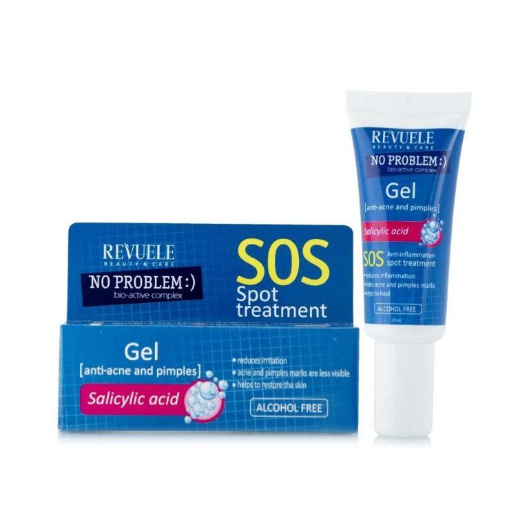 Gel chấm mụn SOS Compliment No Problem 25ml giúp loại bỏ mụn nhanh chóng