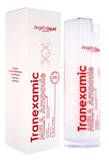 Serum Angel's Liquid Tranexamic Mela Ampoule 30ml giúp da rạng rỡ hồng hào, se khít lỗ chân lông
