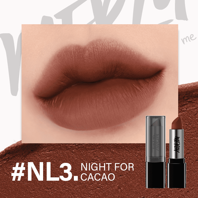 Son thỏi Merzy Noir In The Lipstick 3.3g mịn lì cho đôi môi thêm quyến rũ