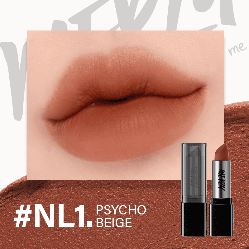 Son thỏi Merzy Noir In The Lipstick 3.3g mịn lì cho đôi môi thêm quyến rũ