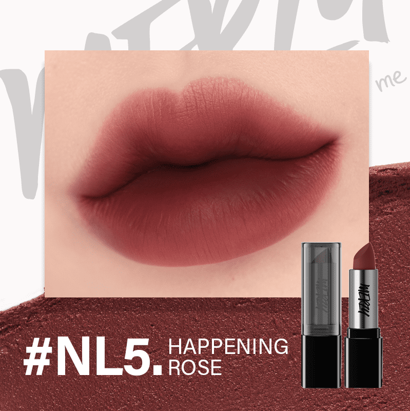 Son thỏi Merzy Noir In The Lipstick 3.3g mịn lì cho đôi môi thêm quyến rũ