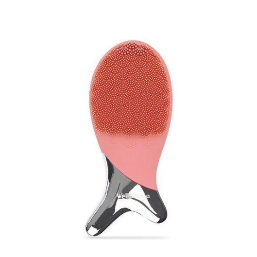 Máy rửa mặt cá WellDerma Cleansing Fish nhẹ nhàng phù hợp khi sử dụng với mọi làn da, không thấm nước