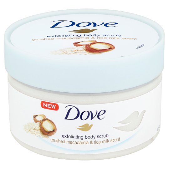 Tẩy da chết Dove các loại 225/298ml giúp dưỡng da mịn màng tươi sáng