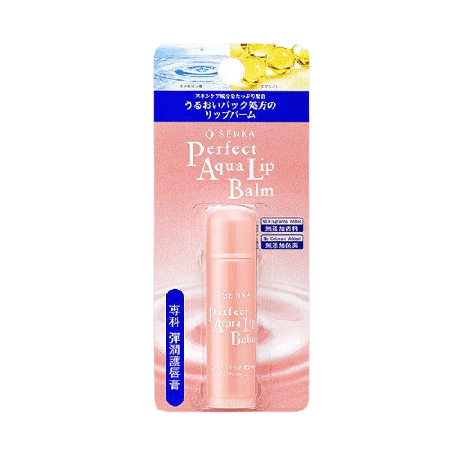 Dưỡng môi Senka 4.5g 10g giúp cấp ẩm & ngừa khô, nẻ môi