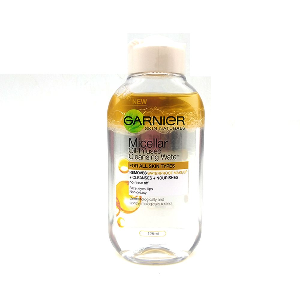 Tẩy trang Garnier Cleansing Water 400ml đủ màu vàng, hồng, xanh lá, xanh dương, đỏ giúp làm sach da dịu nhẹ