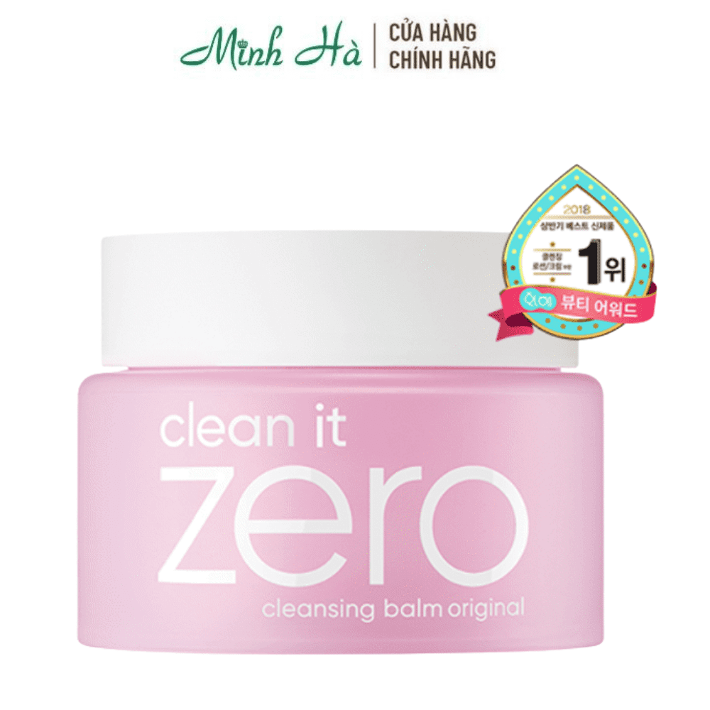 Sáp tẩy trang Zero Banila Co Clean It Zero Cleansing Balm 100g giúp tẩy sạch sâu lớp trang điểm đậm nhất
