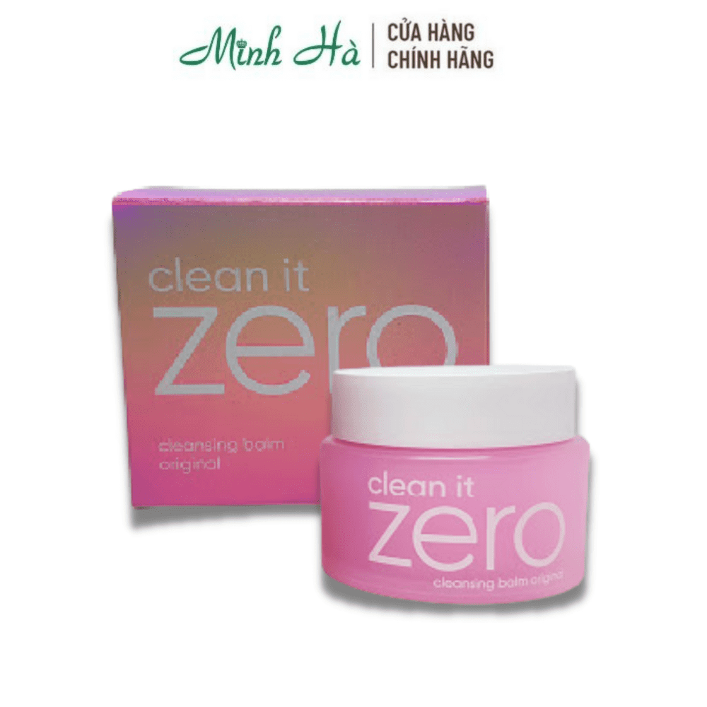 Sáp tẩy trang Zero Banila Co Clean It Zero Cleansing Balm 100g giúp tẩy sạch sâu lớp trang điểm đậm nhất
