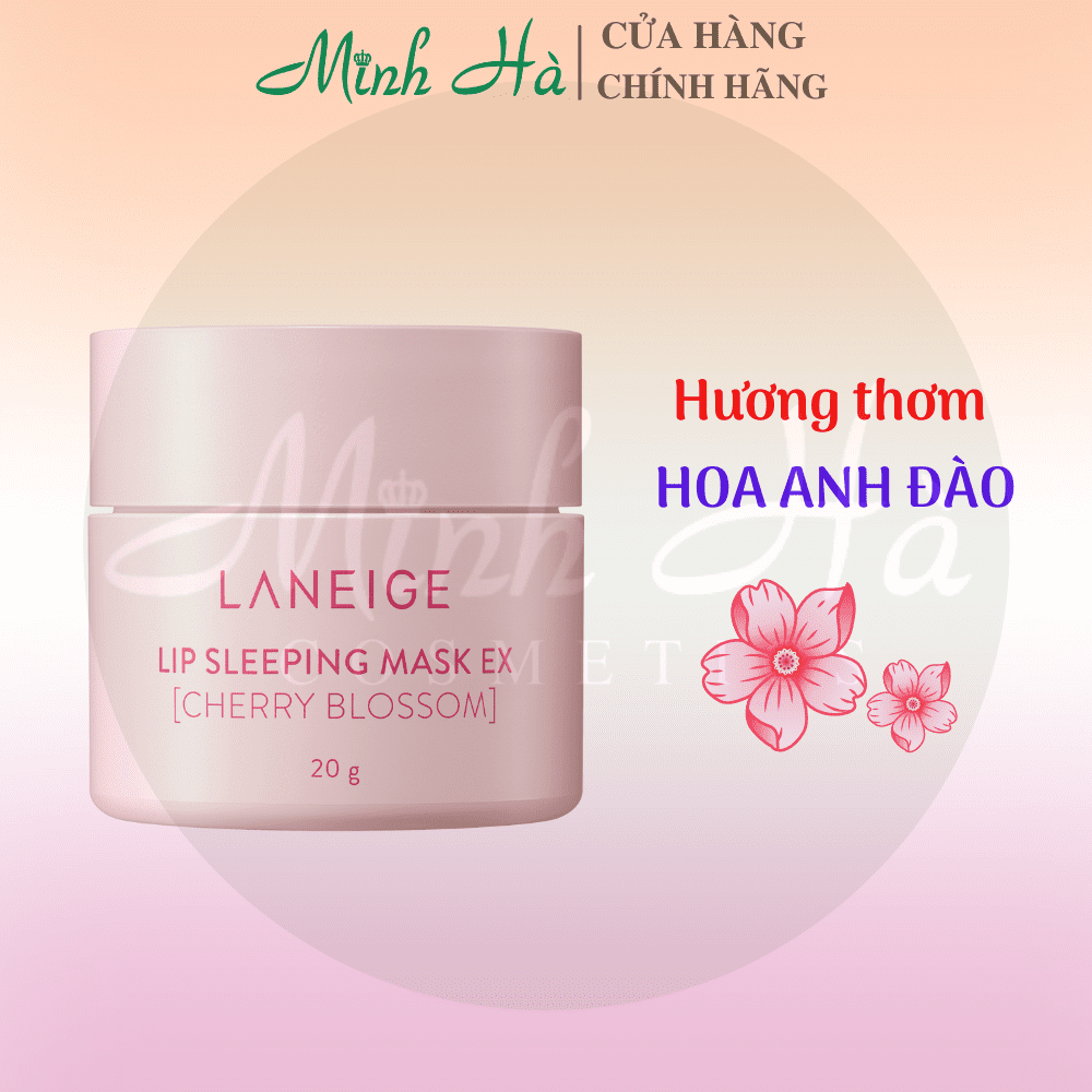 Mặt nạ ngủ môi Laneige 20g dưỡng ẩm nhẹ nhàng lấy đi lớp tế bào chết trên môi